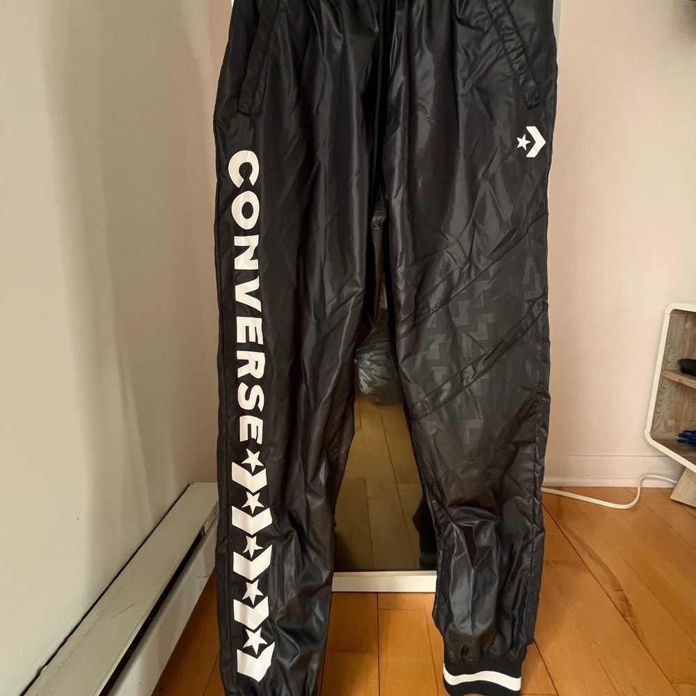 Converse Black Track Pants